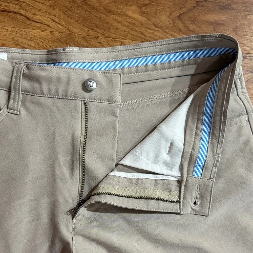 FootJoy Men 33x30 Khaki Golf 5-Pocket Pant-Previous Season Style‎